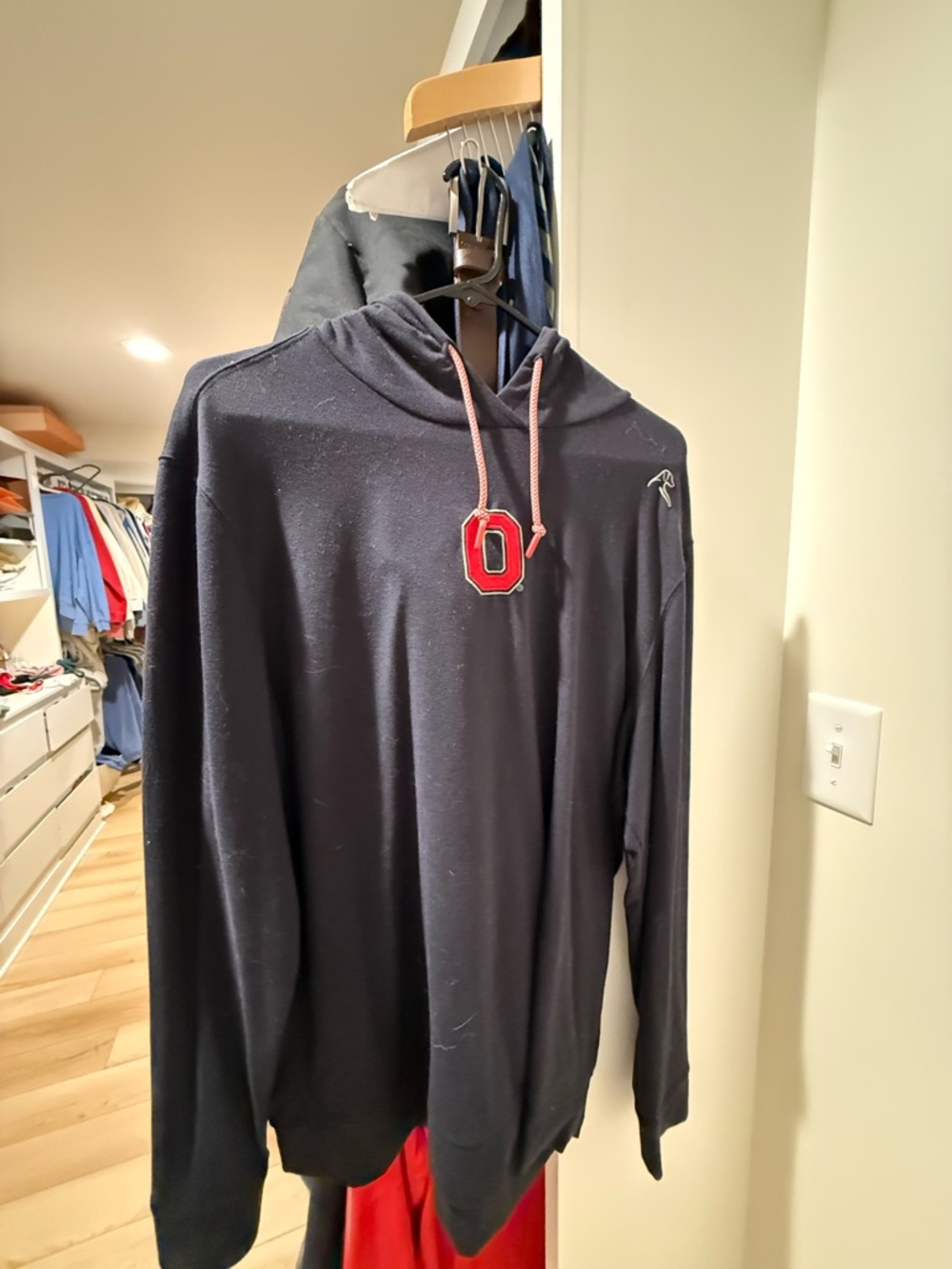 Rhoback black Ohio State hoodie